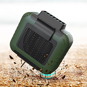 waist clip on fan body fan necklace fan shirt fan personal mini fan